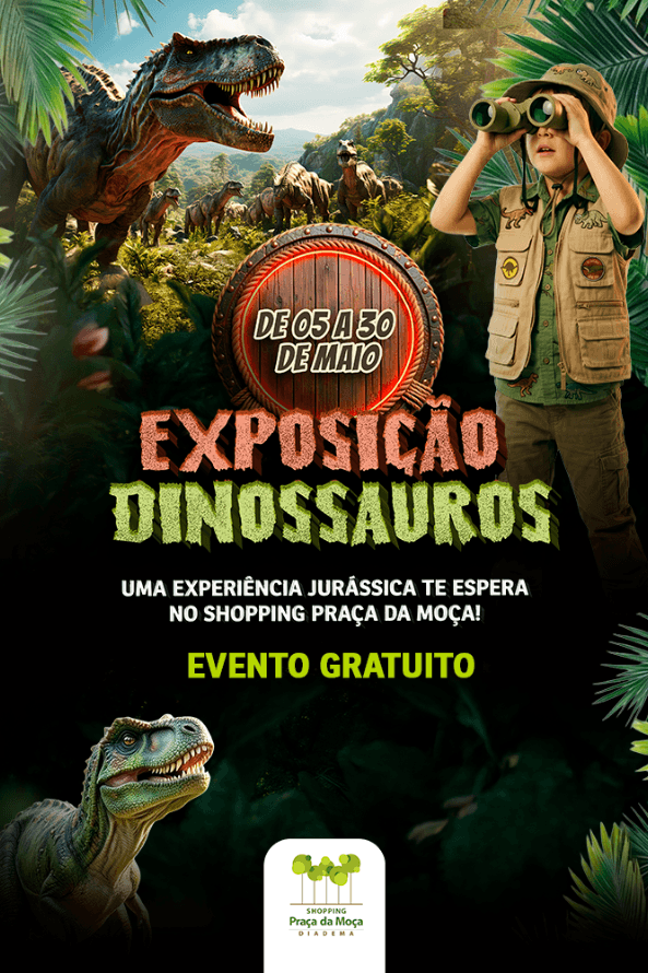 Exposição dinossauros